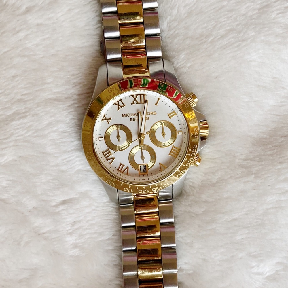 Michael Kors two tone watch
